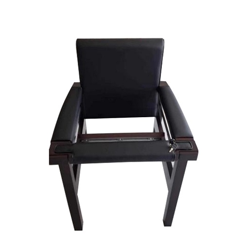 木质审讯椅桌面锁 （可坐可站立）