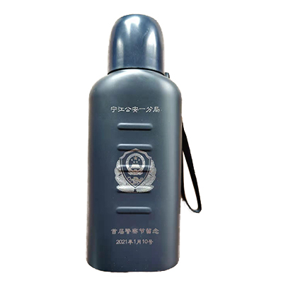 警用扁水壶 单警保温水壶
