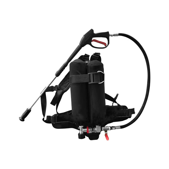 背负式气粉催泪驱散器