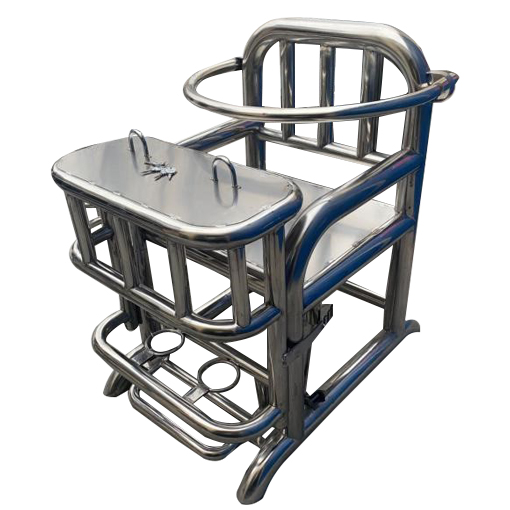 76重型不锈钢审讯椅