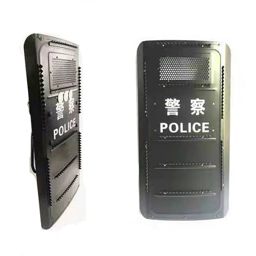 警用铝合金方盾（防抢夺锯齿款）
