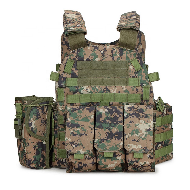 多功能迷彩防弹衣（有英文检测报告）